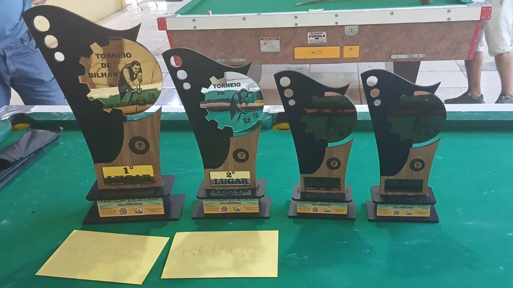 TORNEIO DE BILHAR 77 ANOS