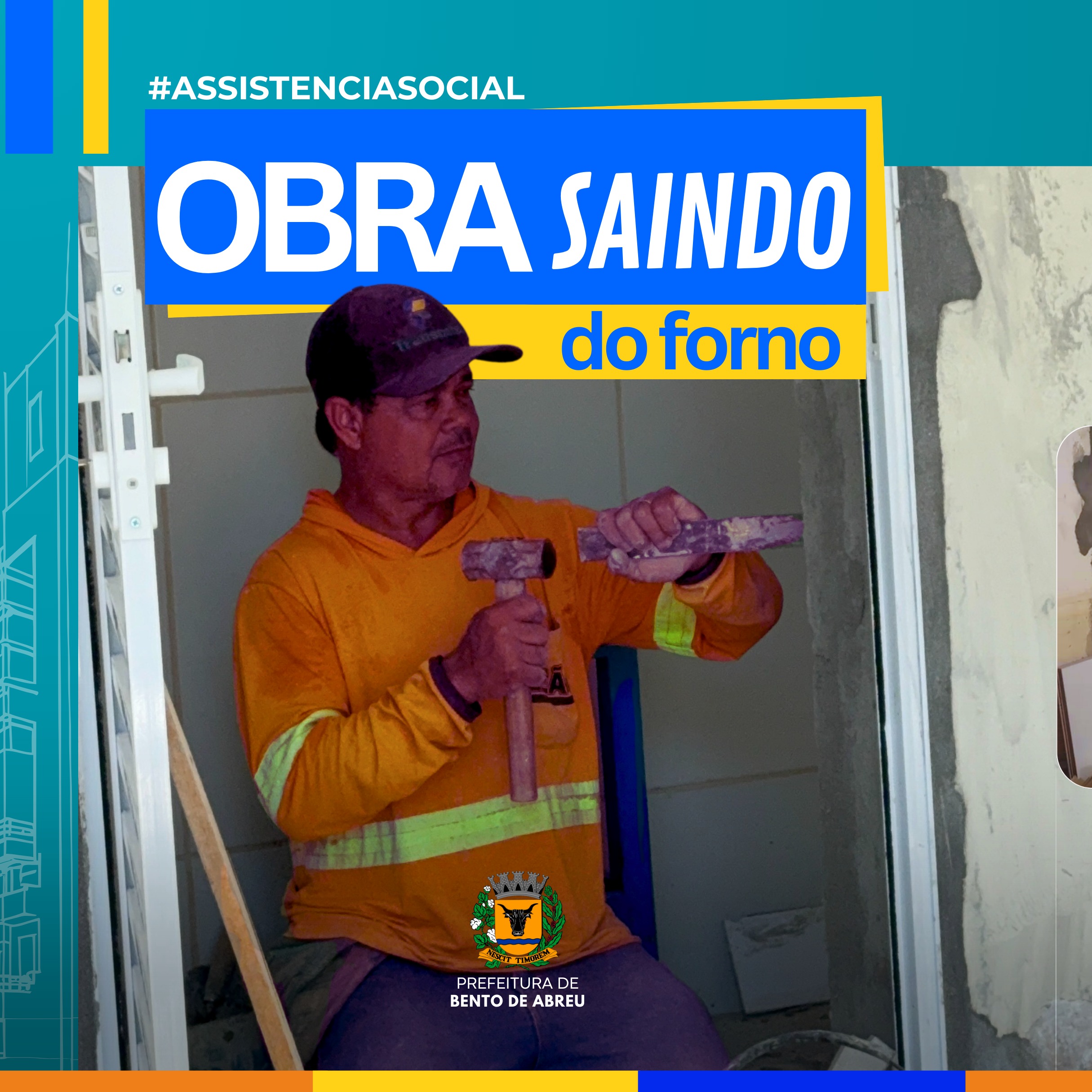 REFORMA ASSISTÊNCIA SOCIAL - Prefeitura Municipal de Bento de Abreu-SP