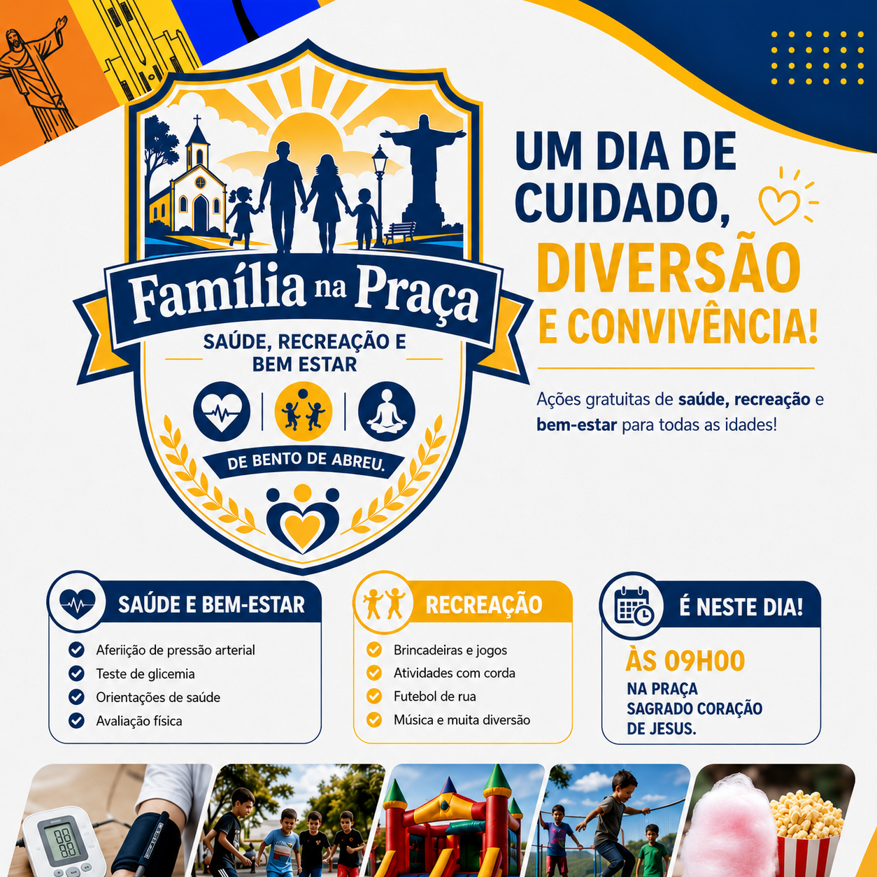 FAMILIA NA PRAÇA 1º EDIÇÃO - Prefeitura Municipal de Bento de Abreu-SP