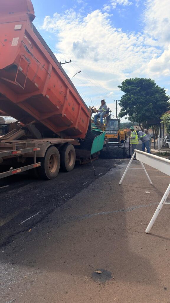 2º ETAPA DO ASFALTO NO BAIRRO DIABASE