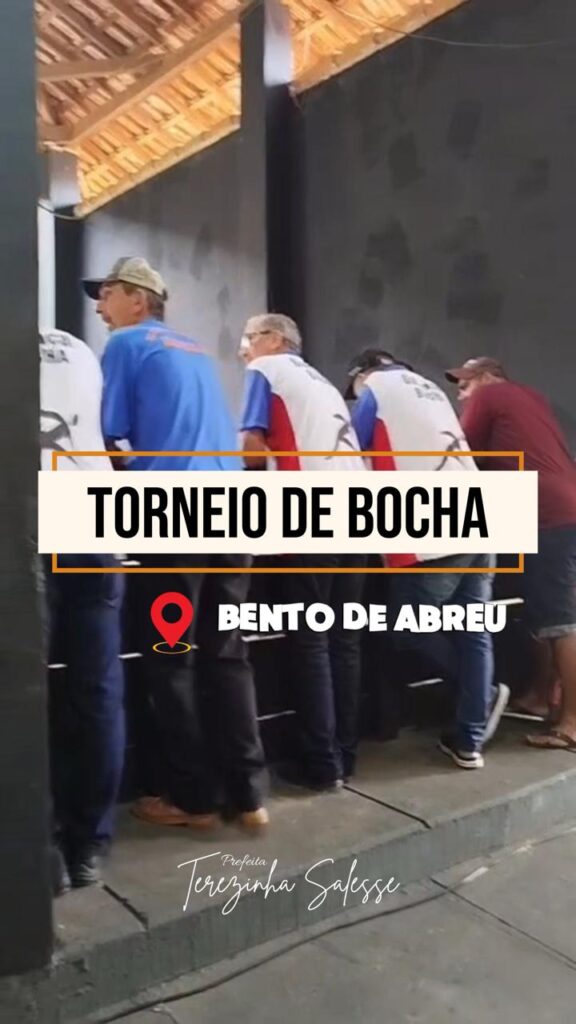 TORNEIO DE BOCHA