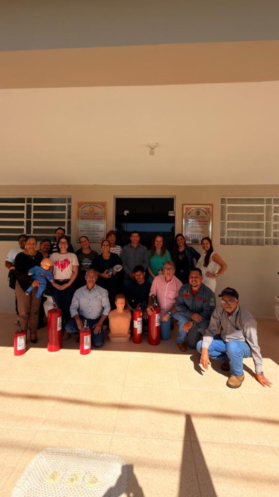 TREINAMENTO DE BRIGADA DE INCENDIO E PRIMEIROS SOCORROS.