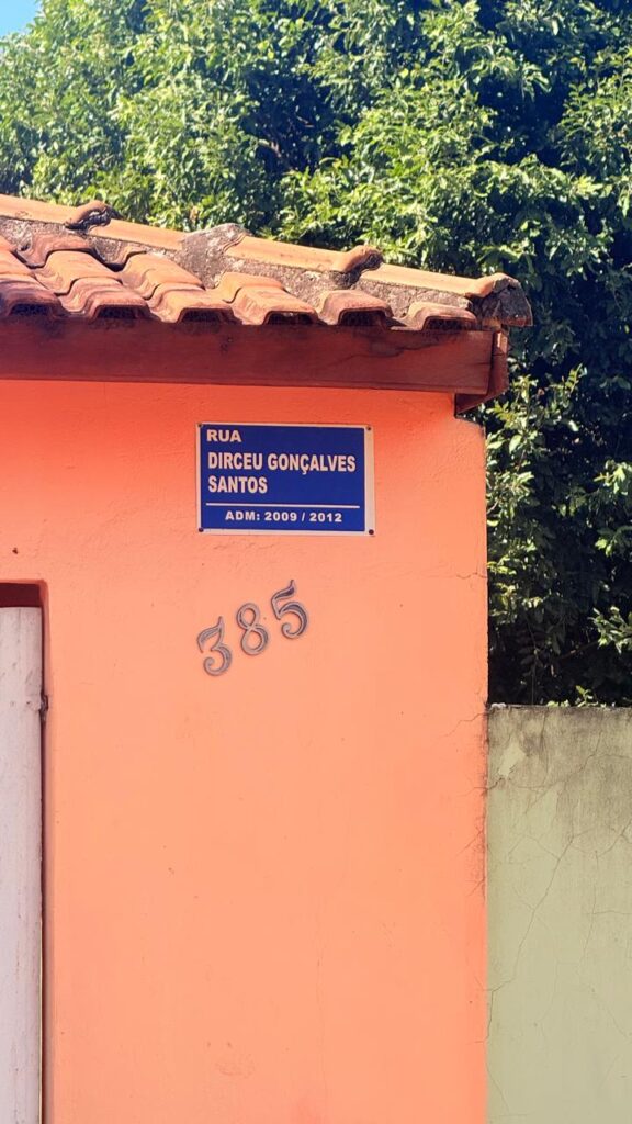 ASFALTO RUA: DIRCEU GONÇALVES SANTOS