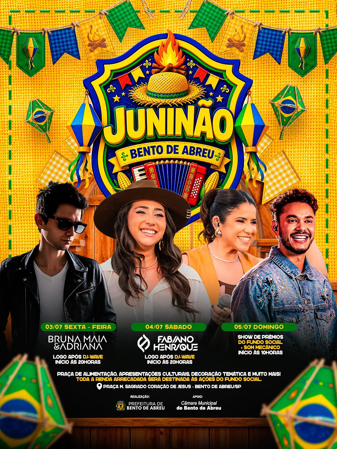 JUNINÃO DE BENTO DE ABREU - Prefeitura Municipal de Bento de Abreu-SP
