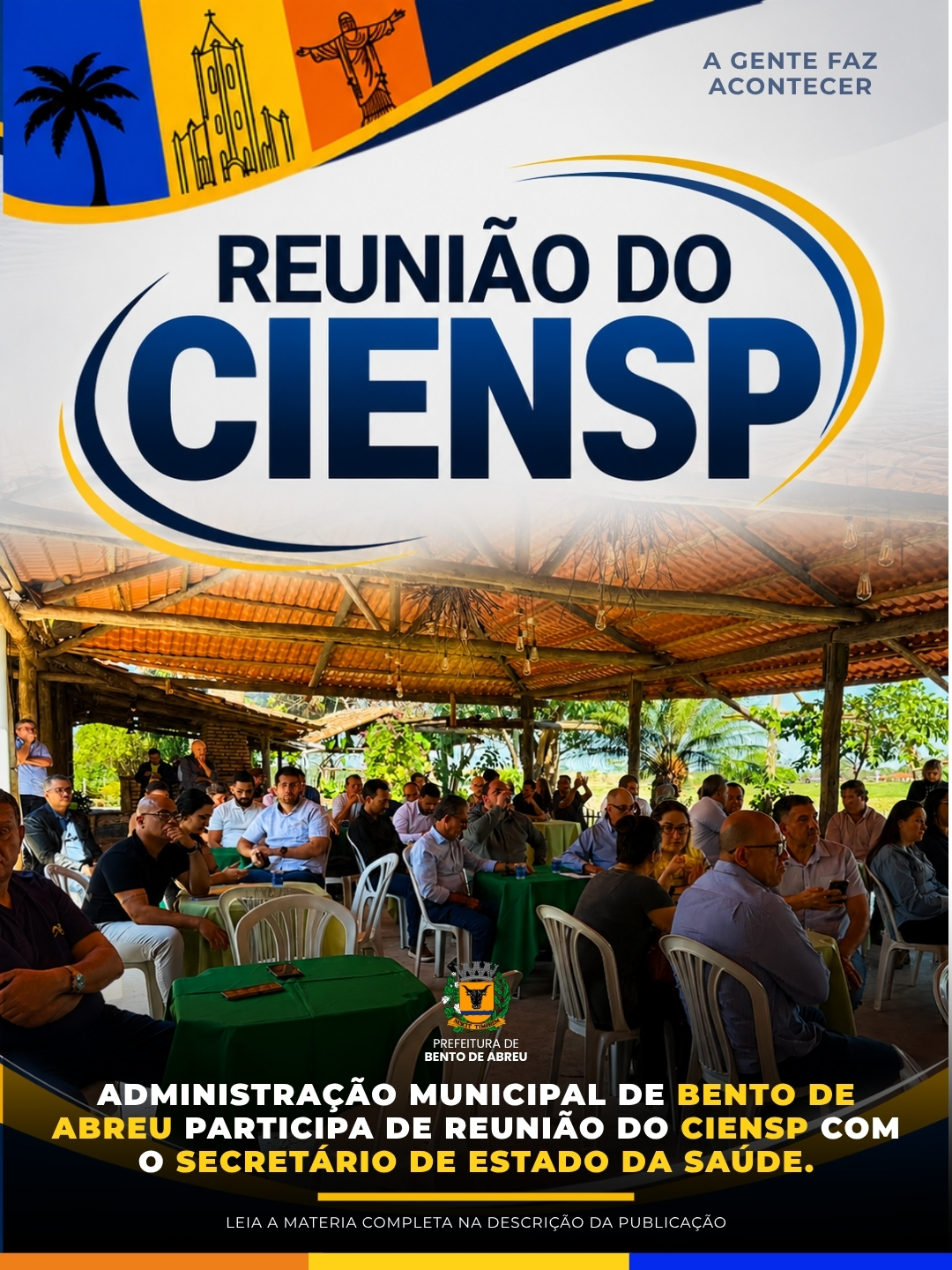 REUNIÃO DO CIENSP - Prefeitura Municipal de Bento de Abreu-SP