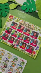 EMEF DORIVAL REIS CAMARGO REALIZA EXPOSIÇÃO FOLCLÓRICA.