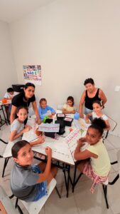 OFICINA DE BORDADO, CRIANÇAS SCFV