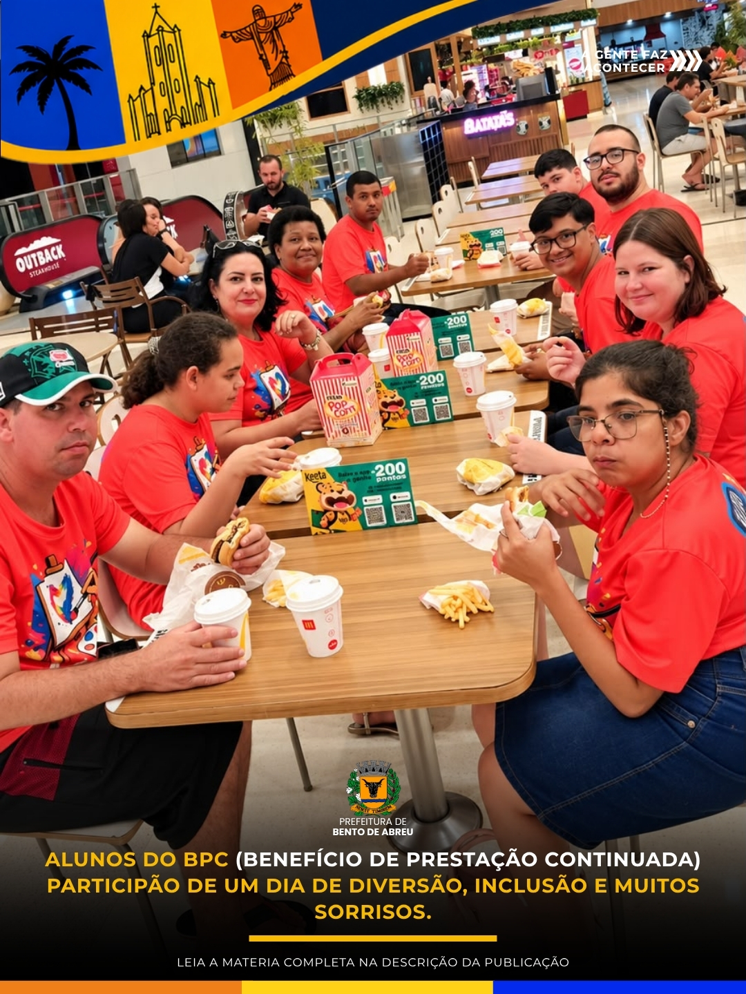 PASSEIO NO CINEMA COM PARTICIPANTES SCFV – BPC/PNE – Pintura em Telas - Prefeitura Municipal de Bento de Abreu-SP