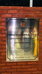 PRAÇA ALTO BENEDITO MARIA BATISTA RENOVADA!